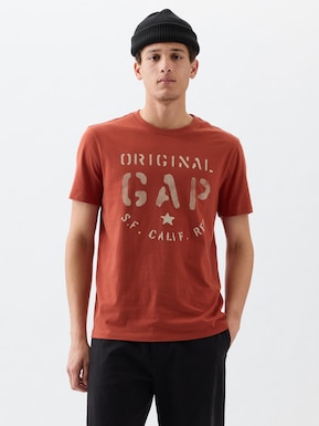 GAPロゴ オリジナル グラフィックTシャツ(ユニセックス)